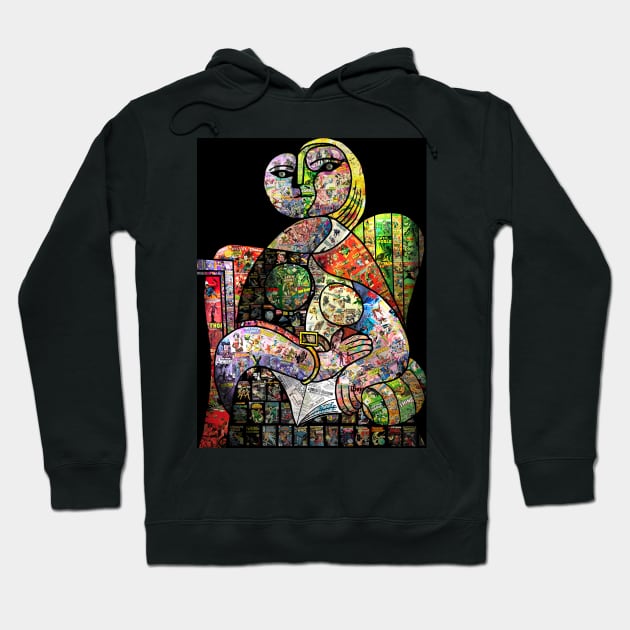 Cubist Comics Hoodie by BLZBob